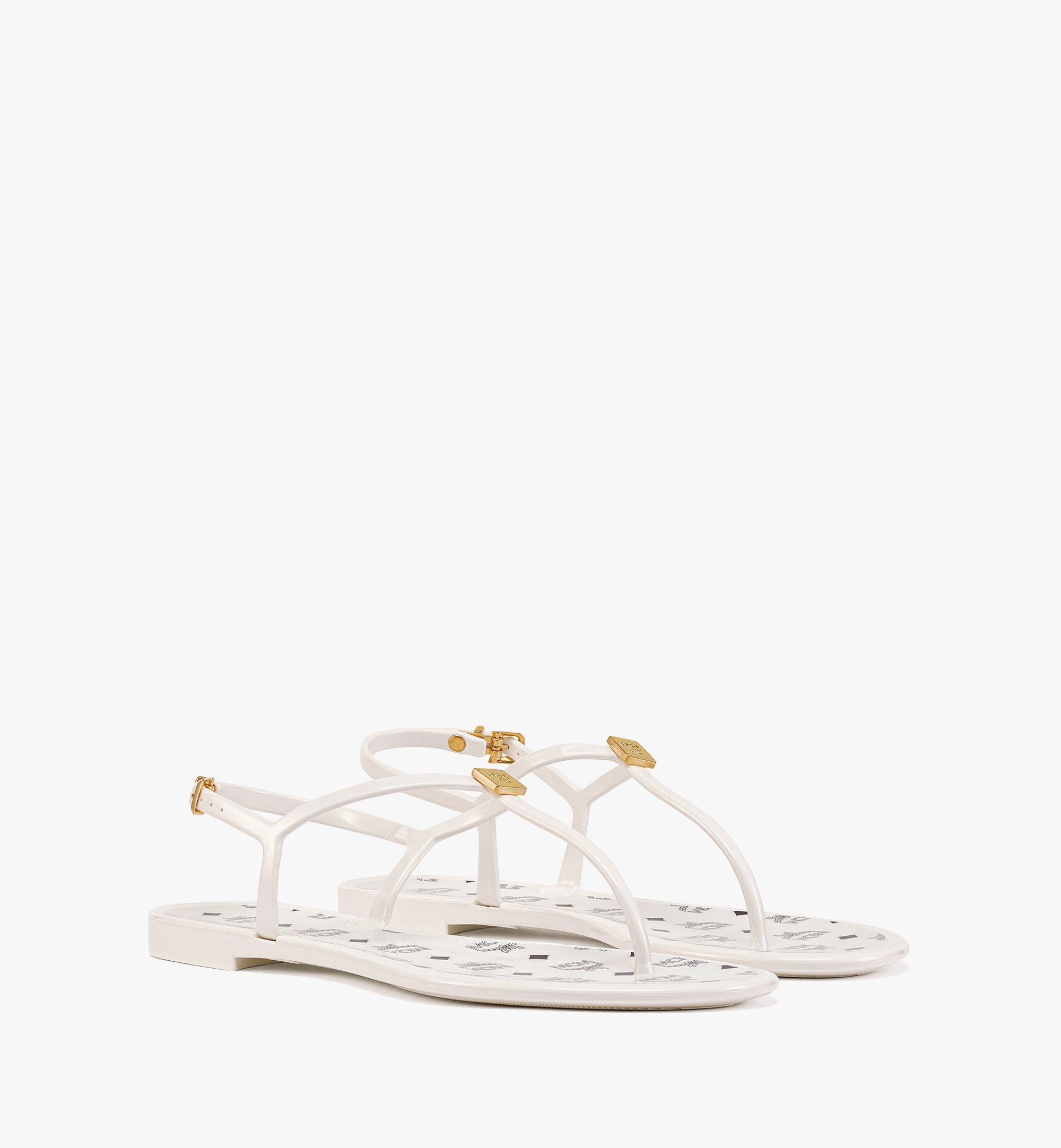 Monogram Jelly Sandals 1